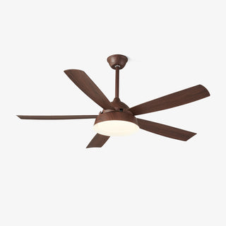 Ventilateur de Plafond Orvino en Bois avec Lumière