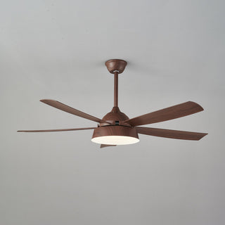 Ventilateur de Plafond Orvino en Bois avec Lumière
