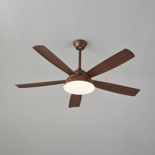 Ventilateur de Plafond Orvino en Bois avec Lumière