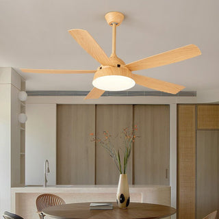 Ventilateur de Plafond Orvino en Bois avec Lumière