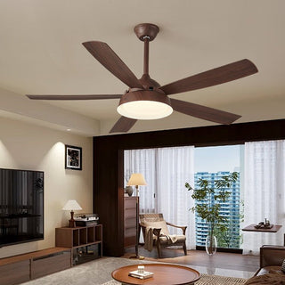 Ventilateur de Plafond Orvino en Bois avec Lumière