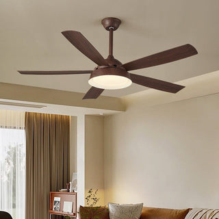 Ventilateur de Plafond Orvino en Bois avec Lumière