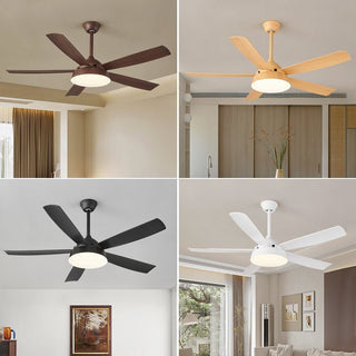 Ventilateur de Plafond Orvino en Bois avec Lumière