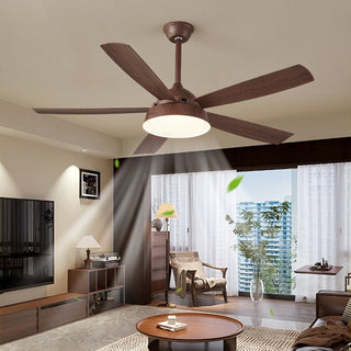 Ventilateur de Plafond Orvino en Bois avec Lumière