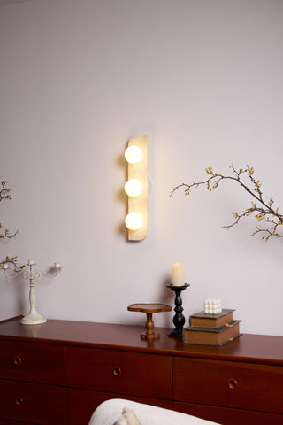 Alsilis Applique Murale Minimaliste en Travertin