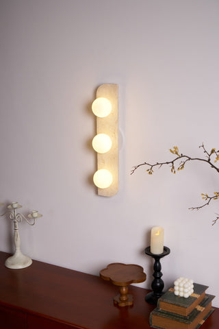 Alsilis Applique Murale Minimaliste en Travertin