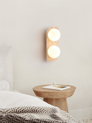 Alsilis Applique Murale Minimaliste en Travertin