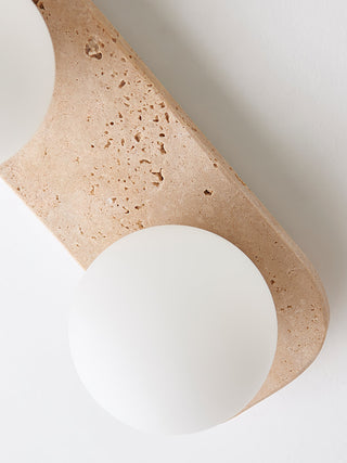 Alsilis Applique Murale Minimaliste en Travertin