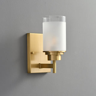 Myvele Applique Murale Verre Laiton Vintage Élégance