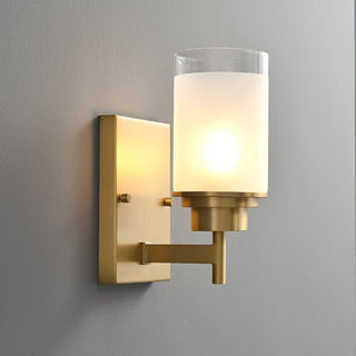 Myvele Applique Murale Verre Laiton Vintage Élégance