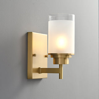 Myvele Applique Murale Verre Laiton Vintage Élégance