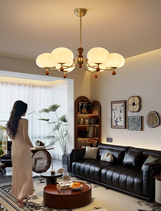 Emberlyn Bloom Chandelier-Neutral Decor