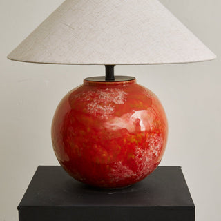 Hemyn Lampe de Table Contemporaine en Céramique