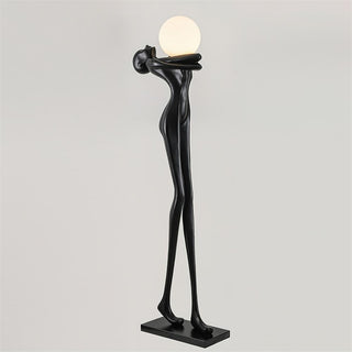 Ersolion Lampadaire en Fibre de Verre Sculptural