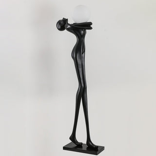 Ersolion Lampadaire en Fibre de Verre Sculptural