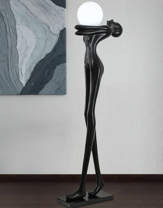 Ersolion Lampadaire en Fibre de Verre Sculptural