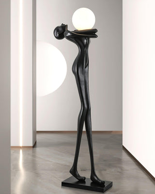Ersolion Lampadaire en Fibre de Verre Sculptural