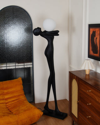 Ersolion Lampadaire en Fibre de Verre Sculptural