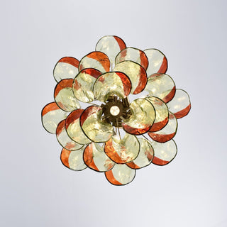 Aurora Lustre en Verre Murano Pétale Élégant