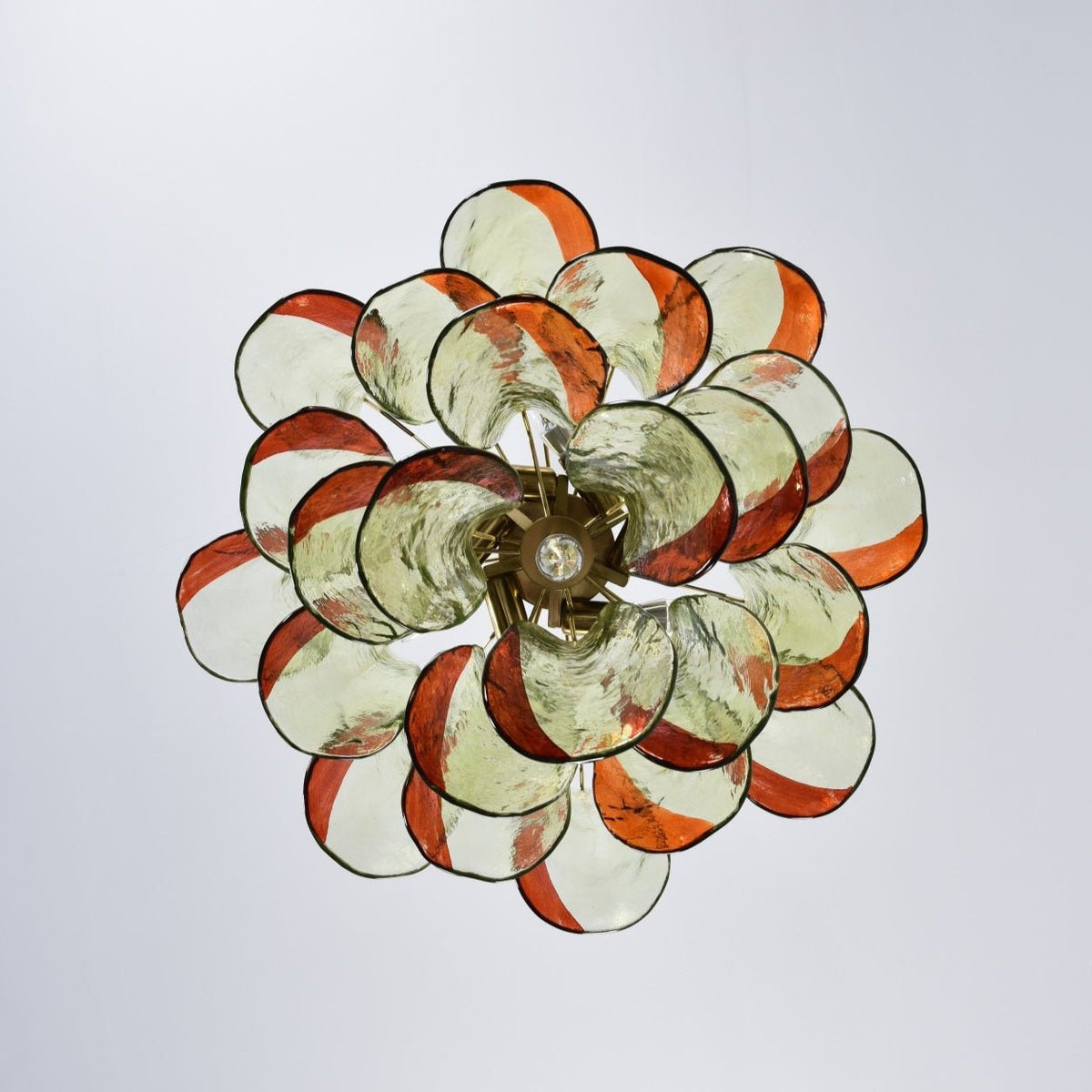 Selelle Lustre en Verre Murano Pétale Élégant