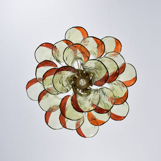 Aurora Lustre en Verre Murano Pétale Élégant