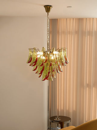 Aurora Lustre en Verre Murano Pétale Élégant