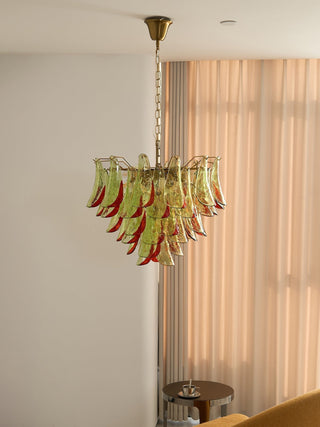 Aurora Lustre en Verre Murano Pétale Élégant