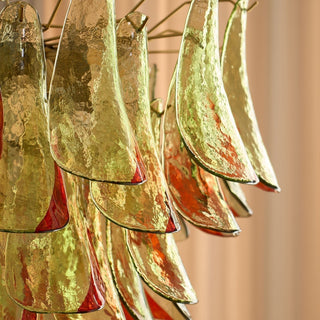 Aurora Lustre en Verre Murano Pétale Élégant