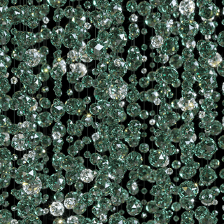 Emerald Rainfall Crystal Customize Chandelier-Neutral Decor