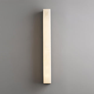 Quill Applique Murale en Laiton Et Albâtre