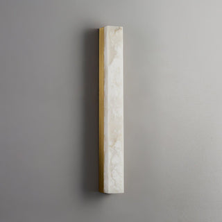 Isen Applique Murale Linéaire en Laiton et Albâtre
