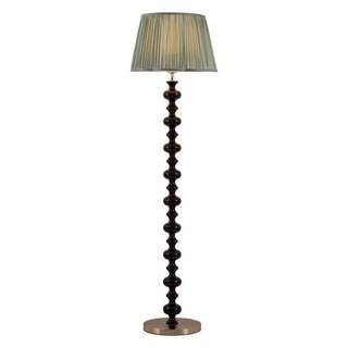 Rinivaine Lampadaire en Bois Et Tissu