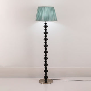 Rinivaine Lampadaire en Bois Et Tissu