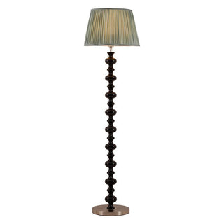 Rinivaine Lampadaire en Bois Et Tissu