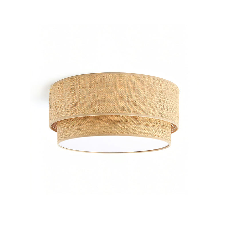 The Emiko Ceiling Light with a white finish detail.