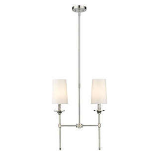 Verinyra Lustre Linéaire Laiton Tissu Vintage Industriel