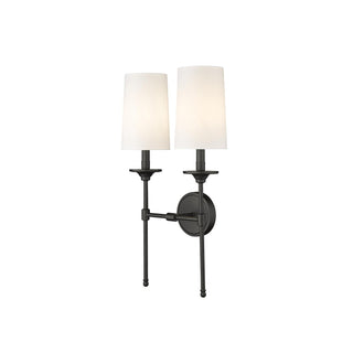 Esileth Applique Murale Laiton Tissu Vintage-Luire