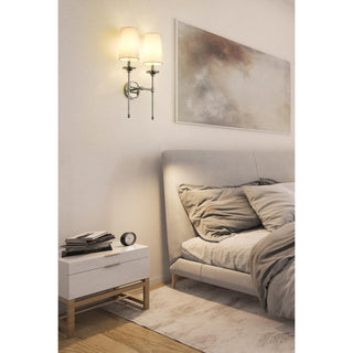 Esileth Applique Murale Laiton Tissu Vintage-Luire