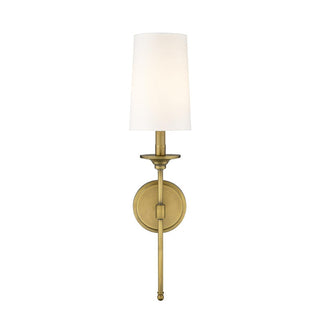 Esileth Applique Murale Laiton Tissu Vintage-Luire