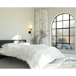 Esileth Applique Murale Laiton Tissu Vintage-Luire