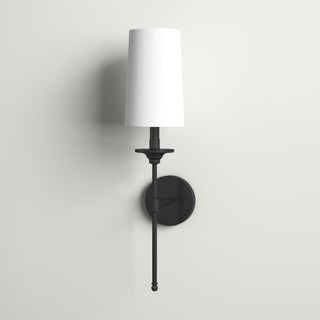 Esileth Applique Murale Laiton Tissu Vintage-Luire