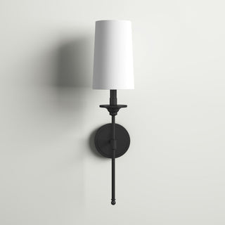 Esileth Applique Murale Laiton Tissu Vintage-Luire