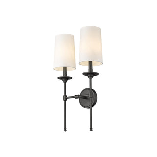Esileth Applique Murale Laiton Tissu Vintage-Luire