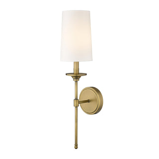 Esileth Applique Murale Laiton Tissu Vintage-Luire