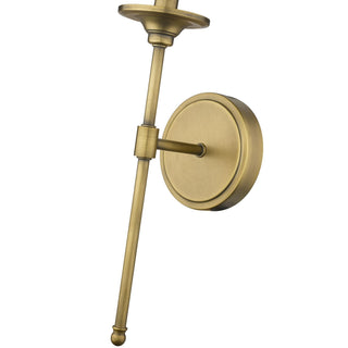 Esileth Applique Murale Laiton Tissu Vintage-Luire