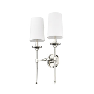 Esileth Applique Murale Laiton Tissu Vintage-Luire