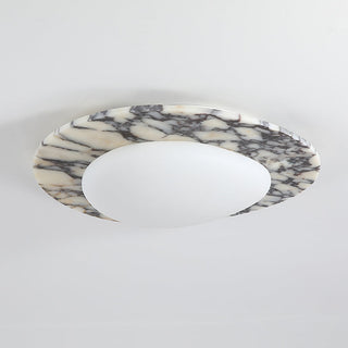 Ceraeion Plafonnier Verre Marbre Moderne Minimaliste