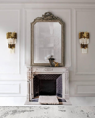 Vevyniel Postmoderne Luxe Empire Cristal Applique Murale-Luire