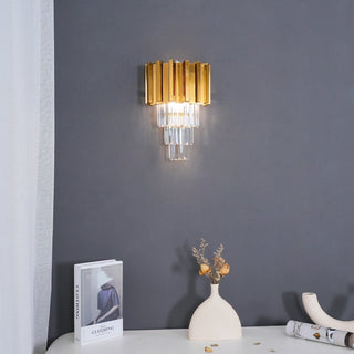 Vevyniel Postmoderne Luxe Empire Cristal Applique Murale-Luire