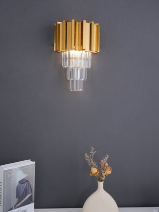 Vevyniel Postmoderne Luxe Empire Cristal Applique Murale-Luire